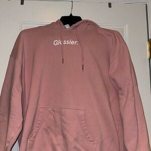 Og Pink Glossier hoodie